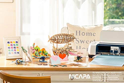 image for Nicapa Light Grip Cutting Mat for Cricut Maker 3/Maker/Explore 3/Air 2