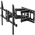 USX MOUNT Full Motion TV Wall Mount for 42-82 Inch TVs up to 120lbs, Wall Mount TV Bracket with Articulating Swivel Tilt Extension Leveling, Max VESA 600x400mm Fits 12/16" Wood Stud