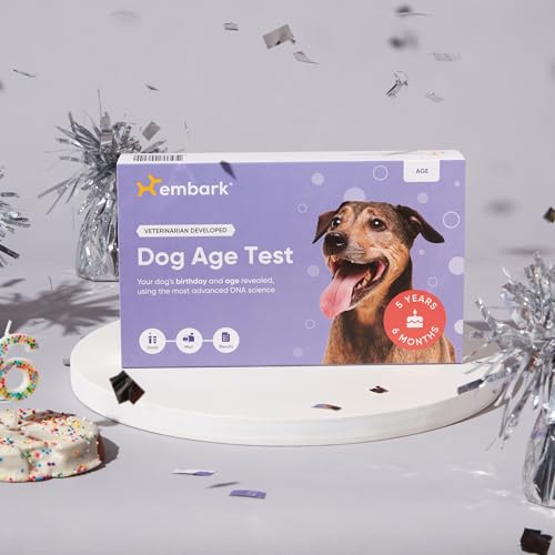 Image of Embark Dog Age Test Kit - Estimates Age and Birthday - DNA Methylation