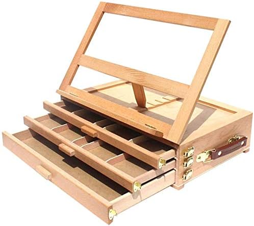 Tisch-Staffeleien zum Malen, Holz-Malständer, tragbare Desktop