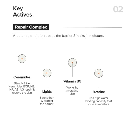 Image of Minimalist Barrier Repair Face Moisturizer with Vitamin B12 Complex 5.5% with Ceramides for All Skin Types | Strengthens Skin Barrier, Boosts Hydration, Soothing, Lightweight Gel Texture | 50 gm