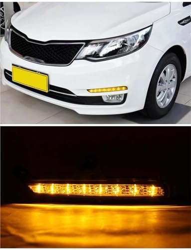 Feux clignotants et antibrouillard Kia Rio K2 bicolores pour une visibilité accrue - 2