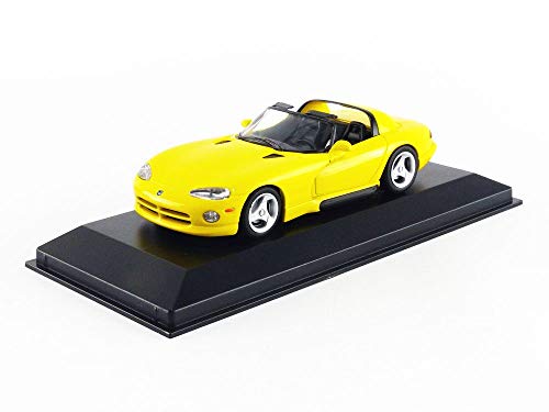 Modelo a escala Dodge Viper Roadster Yellow 1993 miniatura 1