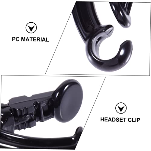 Parliky 2 Unidades Clipe Anti-perda De Fone De Ouvido Substituição De Ganchos De Orelha Gancho De Fo