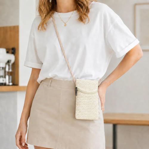 Image of Small Crossbody Women Cell Phone Purse Wallet Bag With Shoulder Strap