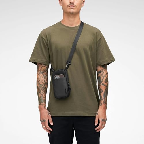 Incase A.R.C. Small Crossbody Bag, Recycled Polyester, Fits iPhone Pro Max, External Pocket, Adjustable Strap, Travel Sling4