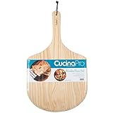 Wooden Pizza Peel by Cucina Pro - XL 14