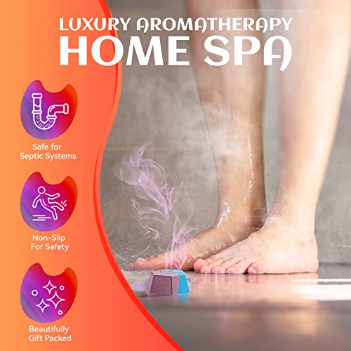Shower Steamers, Aofmee Shower Bombs 8 Pcs Shower Steamer Aromatherapy, Shower Tablets With Essential Oil, Shower Fizzies Bath Bombs, Valentines Birthday Mothers Day Christmas Gifts For Women Mom Wife #TOP5