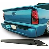Tailgate Intimidator Rear Spoiler Wing SS Polyurethane Compatible with Silverado 1500 Sierra 1500（1999-2006） FLASH000566