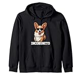 Photo Gallery incorgnito dog funny welsh corgi felpa con cappuccio Photo Gallery incorgnito dog funny welsh corgi felpa con cappuccio