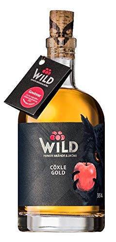 Wild Cöxle Gold 0,5 Liter Apfelbrand aus dem Schwarzwald