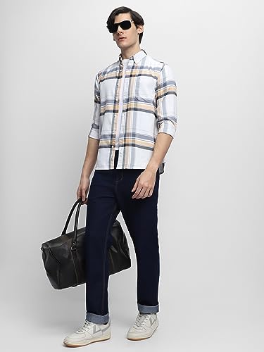 Image of Dennis Lingo Men's Checkered Slim Fit Shirt