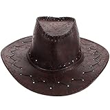 Gadpiparty Sombrero De Imitación De y Cosplay Sombrero Western Para Hombres y Mujeres Accesorio De