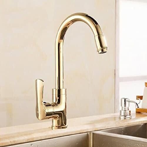 Rubinetto, Rubinetto per lavello da Cucina Compatibile con Bar Agriturismo Commerciale, Rubinetto da Cucina Girevole di Lusso in Oro Rosa/Oro/Cromo, Miscelatore per lavabo da Bagno, Rubinetto per