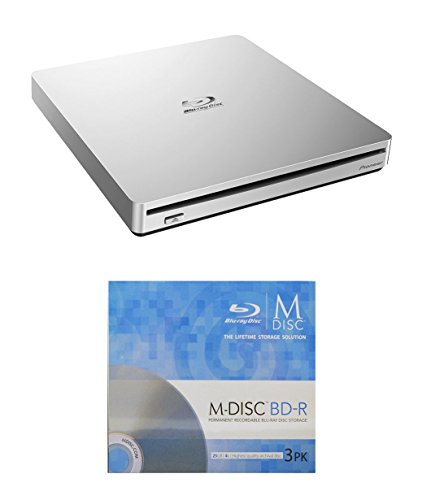 Pioneer 6 x bdr-xs06 Slim Portable Blu-Ray Burner