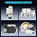 Electronic Throttle Body Compatible with Chevy Colorado L4 2.5L 2015-2020, Impala 2014-2019, for GMC Acadia 2017-2020, Canyon 15-20, for Buick LaCrosse 2018-2019, for 12670839
