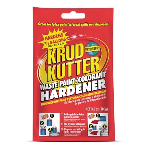 Krud Kutter PH3512 Waste Paint Hardener Crystals, 3.5 oz, Cream Cover