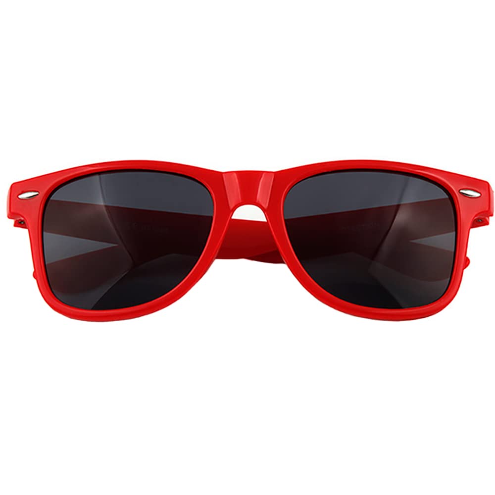 SagaSave Men Fashion Sunglasses Polarised Lens High Protection Sunglasses for Men Women Classic Cycling Golf Fishing Running Sailing (Red)