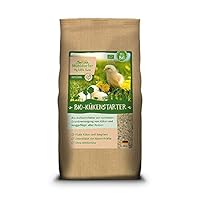 My Little Farm Bio-Kükenstarter, 2 kg, Aufzuchtfutter für Küken und Junggeflügel aller Rassen, optimale Grundversorgung für vitale Tiere, ohne Antibiotika, höchste Akzeptanz, keine Futterselektion