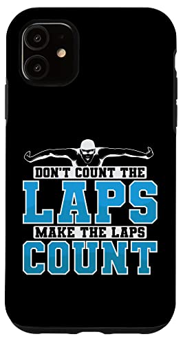 ���j Don't Count The Laps Make The Laps Count �X�}�z�P�[�X iPhone 11 �p