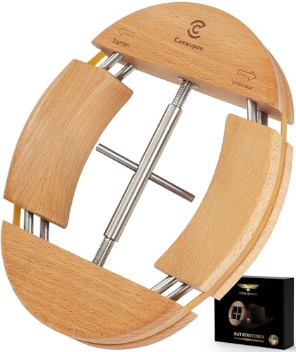 Hat Stretcher for Fitted Cowboy Hats Stretchers for Men - 4 Way Expander Extender for...