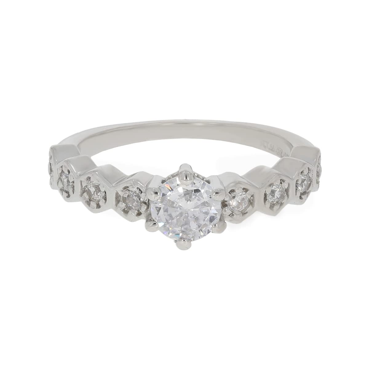 ANAYRA 925 Sterling Silver Ring for Women Finger Ring for Girls and Women | Aesthetic Rings for Girlfriend | Perfect for Birthday & more |Hallmark Certified