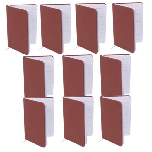 Carnet de poche mini pour écrire sans bavure avec ce lot de 10 notebooks lignés