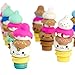 Kitty Cones Eraser Blind Box - Comes with a Kitty, Cone and Four Toppings - Series 1