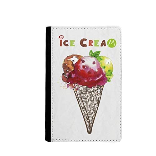 Portefeuille passeport glace multicolore pour vos vacances