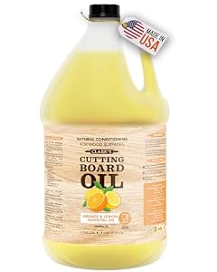 CLARK's Cutting Board Oil 128 oz, Food Grade Mineral Oil wit...