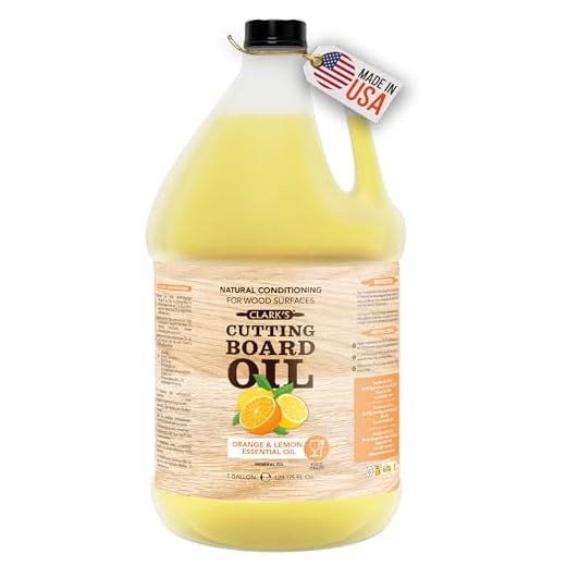 CLARK'S Cutting Board Oil 1 Gallon