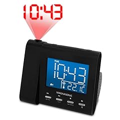 Magnasonic Projection Alarm Clock with AM/FM Radio, Battery Backup, Auto Time Set, Dual Alarm Magnasonic Projection Alarm Clock with AM/FM Radio, Battery Backup, Auto Time Set, Dual Alarm item
