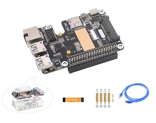 MiniPCIe 4G et Gigabit Ethernet HAT pour Raspberry Pi 5 pour booster vos débits USB 3.2