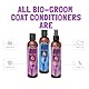 Bio-Groom - Indulge Argan Öl Conditioner - Hundespülung - Für extrem trockene oder schuppende Haut - Mit Vitamin E, Linolsäure und Omega-6-Fettsäuren - Hilft bei Entfilzung des Fells - 236 ml
