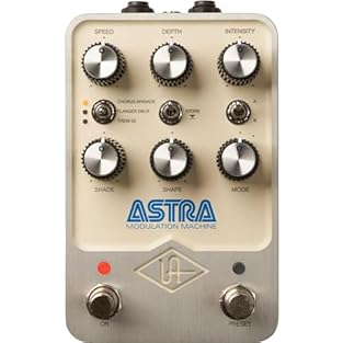 Texture your tones with iconic Japanese bucket-brigade chorus/vibrato, circa 1976 Quickly access sounds with Live/Preset modes, and play with silent switching, preamp coloration, and true/buffered bypass Explore the outer limits with legendary rackmo...