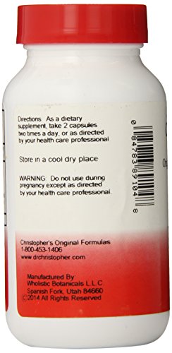 Dr. Christopher's Original Formulas Kidney Formula Capsules, 475 Mg, 100 Count #TOP2