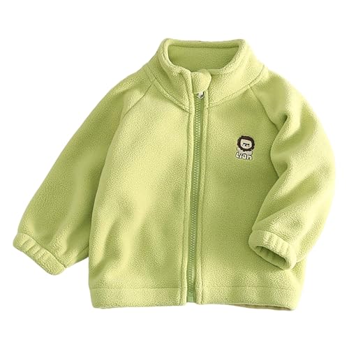 Boys Girls Fuzzy Jackets Zip up Long Sleeve Winter Outwear Fleece Warm Fall Casual Lightweight Coats with Pockets