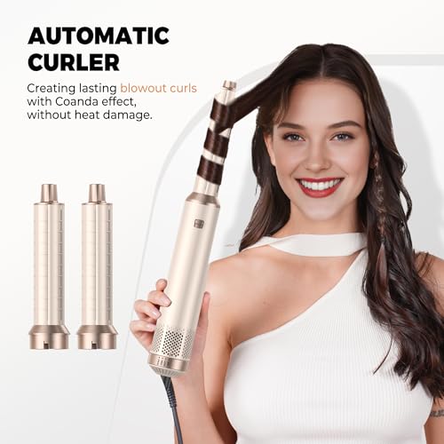 Cepillo de aire 5 en 1 para moldear y secar el cabello en casa 3