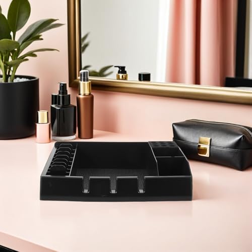 Organizador de herramientas de peluquería multicompartimento para barbería 6