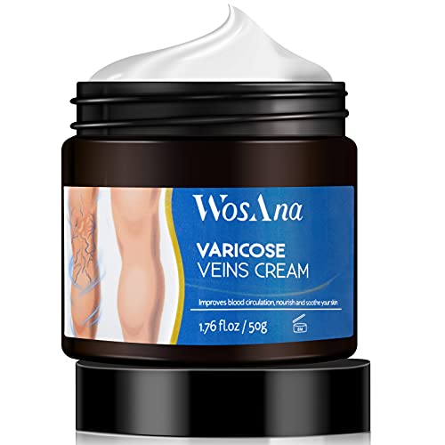 Varicose Veins Cream for Legs - Relief Improve Spider Phlebitis Angiitis Blood Circulation Capillary Health Strengthen