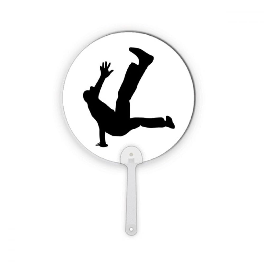 Éventail rond en plastique No/No Jumping Dancer pour hip hop et sport