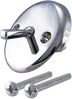 Qualihome Bath Tub Waste Overflow Drain Trip Lever Face Plate for Bathtub