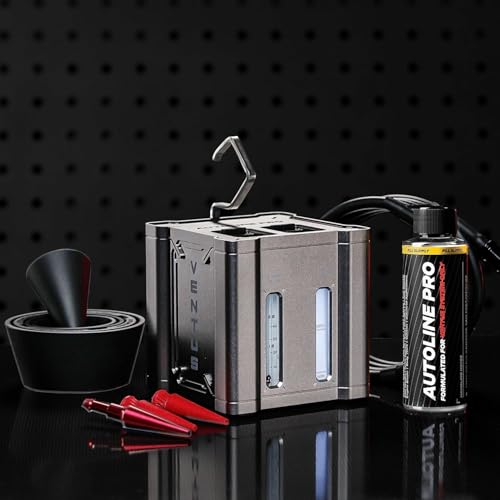 Image of AutoLine Pro Automotive Ventus Smoke Machine Leak Tester EVAP Vacuum - World's #1 Self-Powered Li-Ion Battery Unit - Built-in Air Compressor - Cone, Bladder, Evap, and Gas Cap Adapter