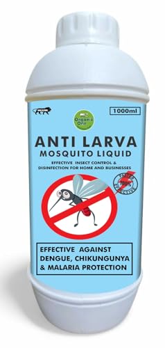 Image of Anti Larva Mosquito Liquid 1000ml Faster and Effective Against Dengue, Malaria & Chikungunya Causing Mosquitos