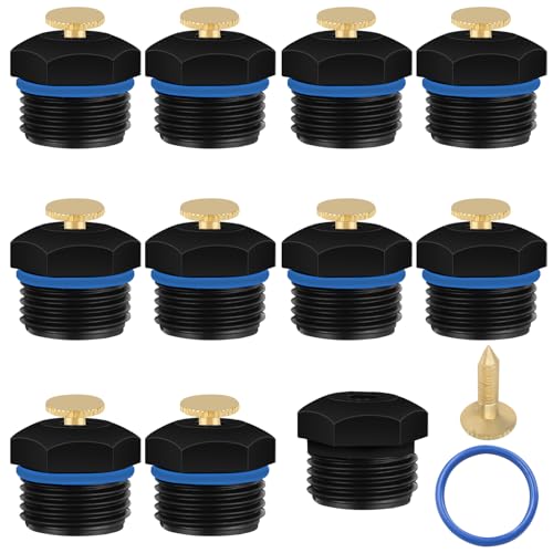 10pezzi ugelli nebulizzatori, Irrigatori per giardino Irrigatore da 1/2 pollice Sistema di irrigazione per agricoltura, Ugelli Mister con Rotation à 360 degrés, irrigatore nebulizzante per prato