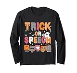 Photo Gallery trucco o discorso halloween slp linguaggio discorso patologo maglia a manica Photo Gallery trucco o discorso halloween slp linguaggio discorso patologo maglia a manica