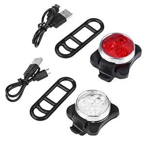 LED fiets licht set, fietsen zaklamp lichten sets, USB oplaadbare MTB fiets lamp, super heldere waterdichte fiets…