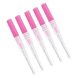 Unihubys Katheter-Piercing-Nadeln - 50 Stk. 20-Gauge-Ohrnasen-Piercing-Nadeln IV Katheter-Nadeln für Piercing-Tattoo-Werkzeuge, Piercing-Kit, Piercing-Zubehör (20G)