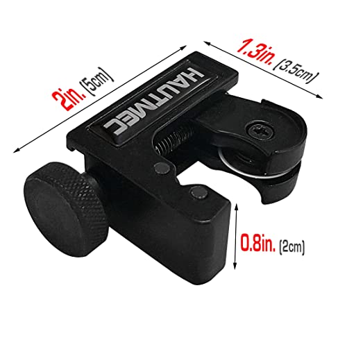 Hautmec Mini Tube Cutter Of Diameter From 1/8" To 5/8" Od (3-16Mm), Heavy Duty Pipe Cutter For Pvc, Copper, Aluminum, And Thin Stainless Steel Tube Ht0131-Tc #TOP4