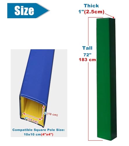 Coussin de protection épais imperméable et résistant pour structure carrée - 7